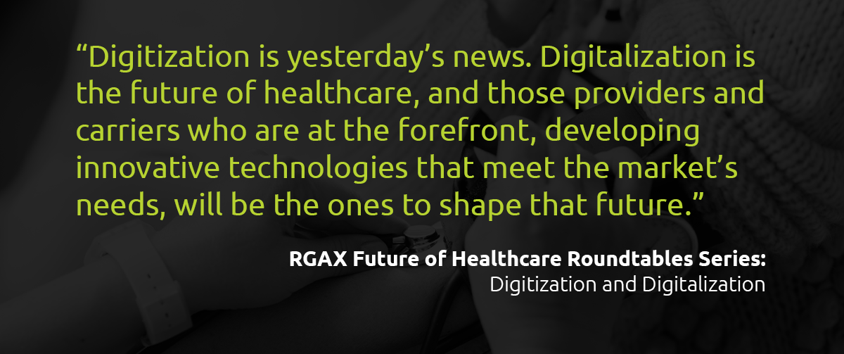 Digitization Versus Digitalization in Healthcare